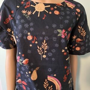 Princess Highway Summer Print top Cute- Sz S